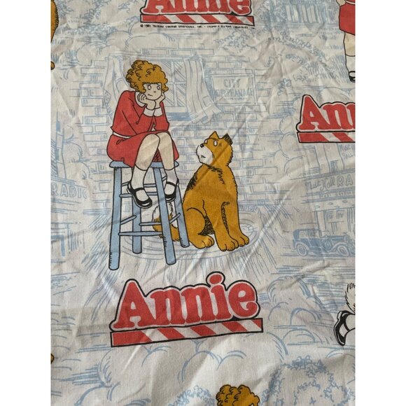 Vintage 1981 Little Orphan Annie & Dog Sandy TWIN Flat Cutter Made In USA - Picture 7 of 10